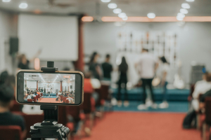 Ảnh chụp minh hoạ buổi livestream